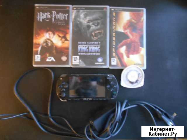 PSP 1004 и 4 игры Москва - изображение 1