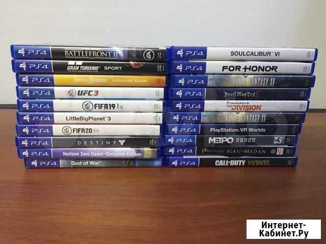 Диски на PS4 в ассортименте Новокузнецк - изображение 1