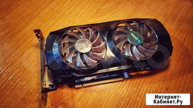 Видеокарта Gigabyte GTX 460 Барнаул - изображение 1