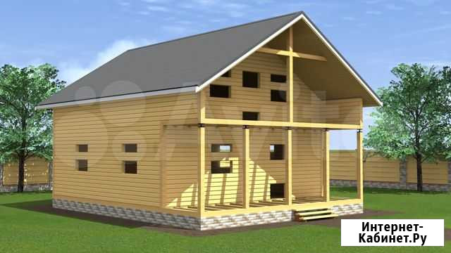 Дом под усадку 8x10 Северодвинск - изображение 1