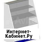 Прилавок скошенный остеклённый Октябрьский - изображение 1