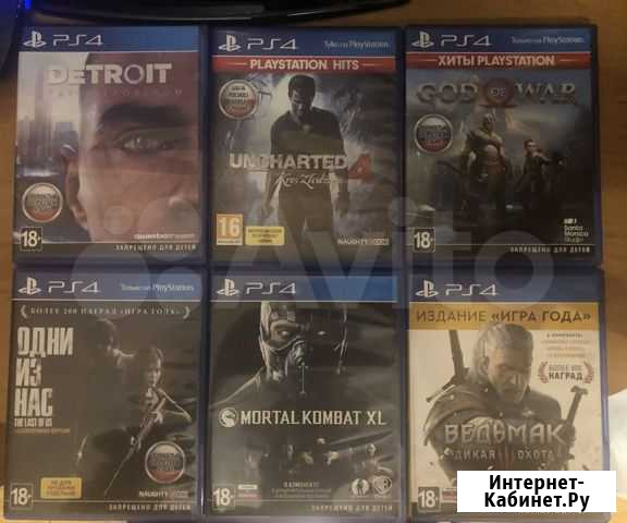 Playstation 4 Ведьмак 3, GoW, Uncharted 4, Detriot Москва - изображение 1