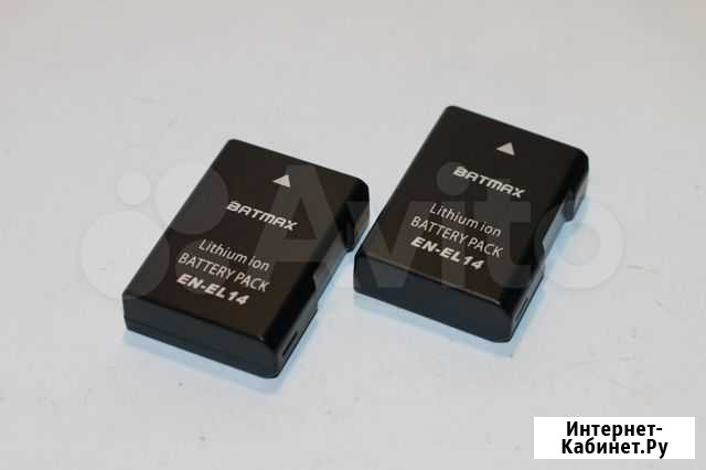 Аккумулятор Batmax EN-EL14 (Nikon D3100/3200) Новосибирск - изображение 1