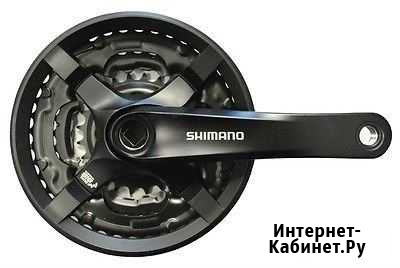 Шатуны Shimano Tourney FC-TY501 24/34/42Т 170 мм Пенза - изображение 1