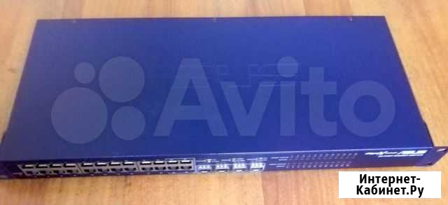Коммутатор (switch) asus GigaX 1124B легендарный Тольятти - изображение 1