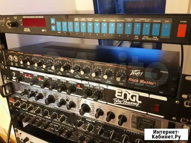 Гитарный ламповый рековый преамп Peavey Rockmaster Северодвинск - изображение 1