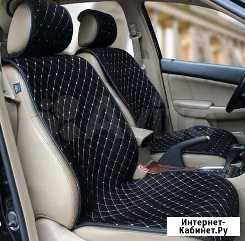 Накидки на сидения авто Велюр широкие. Авточехлы Кемерово - изображение 1