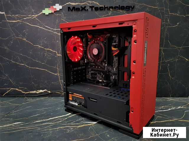 Мощный пк AMD Athlon 200GE+vega3\SSD\HDD\RGB Курск - изображение 1