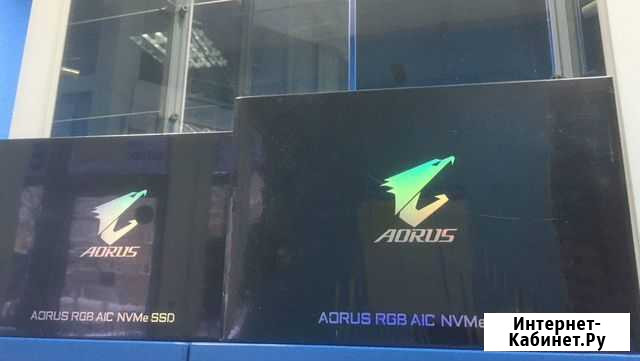 SSD gigabyte Aorus RGB AIC 512GB Сыктывкар - изображение 1