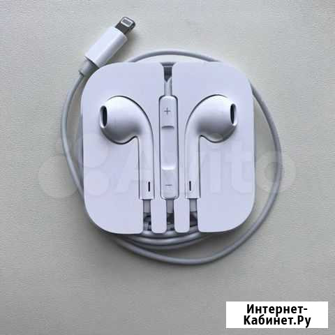 Наушники earpods lightning (торг) Тайшет - изображение 1