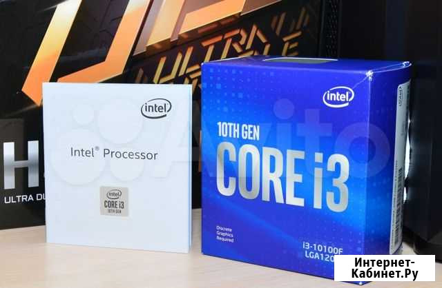 Новый i3 10100f в черном корпусе AeroCool Смоленск - изображение 1