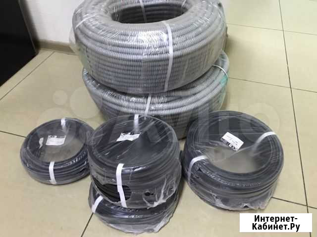 Силовой кабель для электрики, гофра 16,20,25 Томск - изображение 1