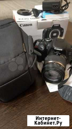 Зеркальный фотоаппарат Canon EOS 600D Каменск-Уральский - изображение 1