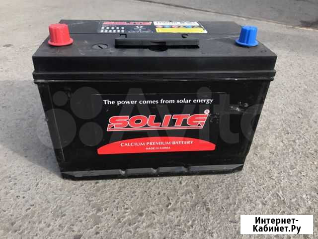 Продам аккумулятор Solite 115 D31 R Иркутск - изображение 1