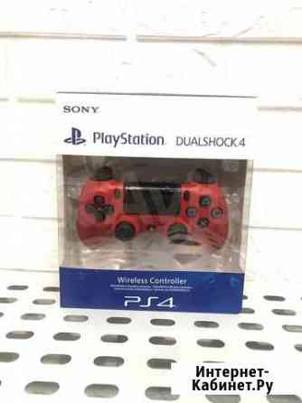 Новый Геймпад PS4 PS5 PC DualShock 4 v.2 Red Казань