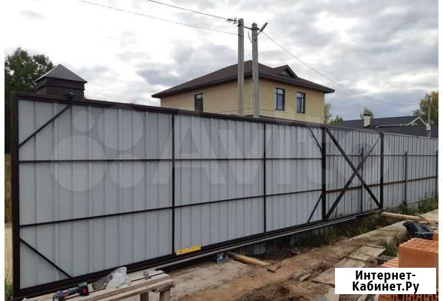 Откатные ворота Боровск - изображение 1