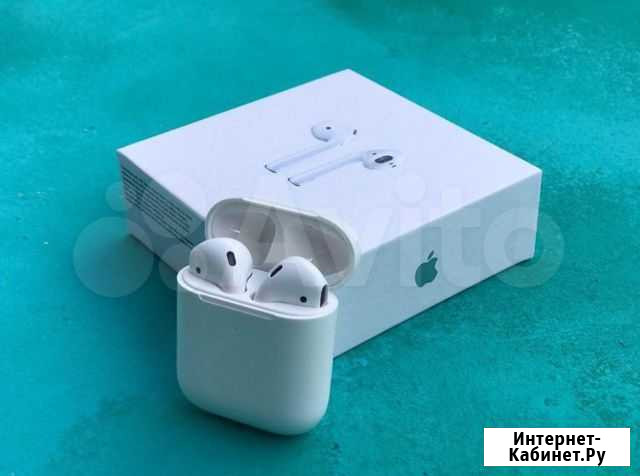 Беспроводные наушники Apple Air Pods 2 Москва - изображение 1