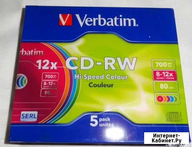 CD-RW 5шт. новые упаковка Самара - изображение 1