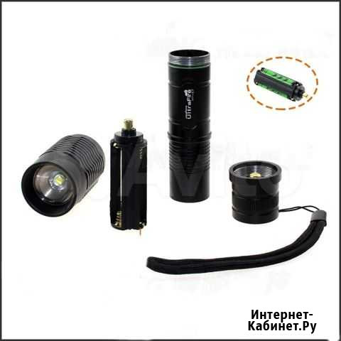 Светодиодный фонарик cree XM-L U2 Саранск - изображение 1