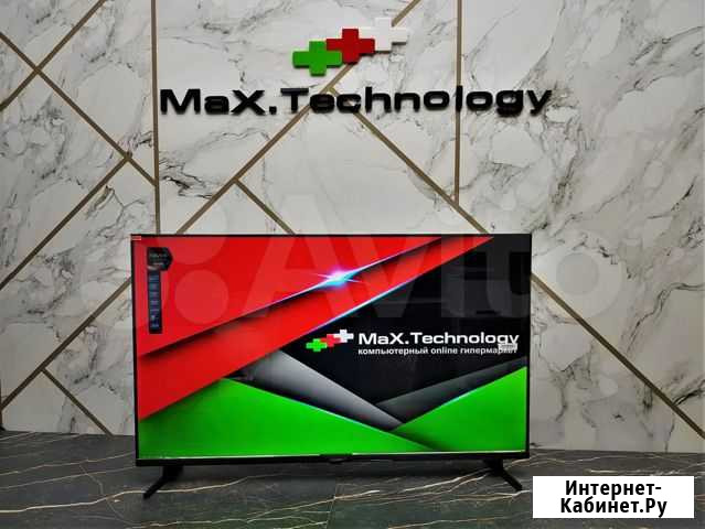 Телевизор Smart TV с безрамным экраном Novex Курск - изображение 1