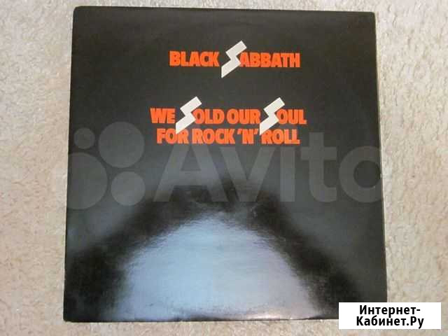 Black Sabbath We Sold Our Soul For Rock (UK) 2LP Чебоксары - изображение 1