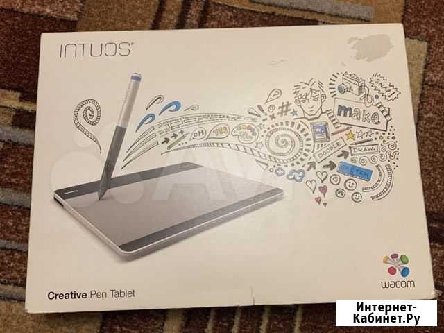 Графический планшет wacom intuos CTL-480 Братск - изображение 1