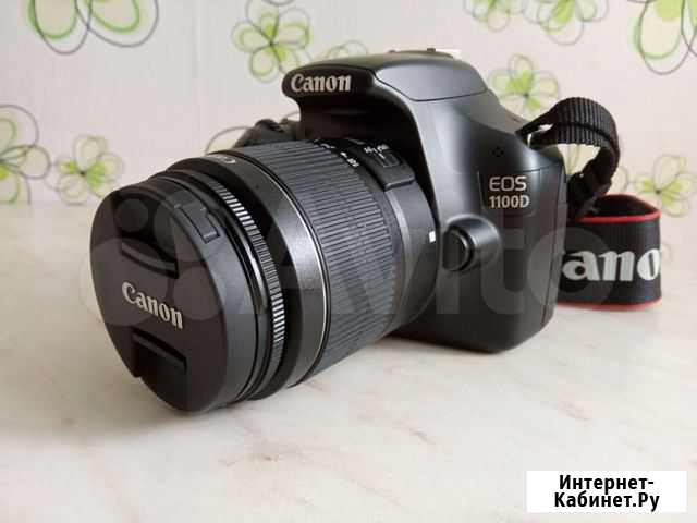 Зеркальный фотоаппарат Canon EOS 1100D Козьмодемьянск - изображение 1