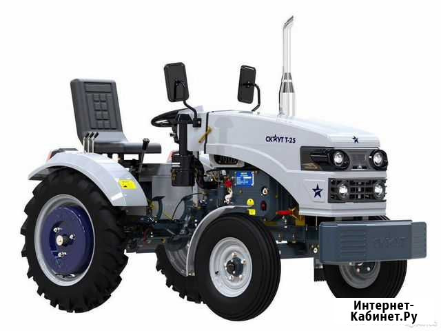 Минитрактор Скаут Т-220B + отвал Барнаул - изображение 1