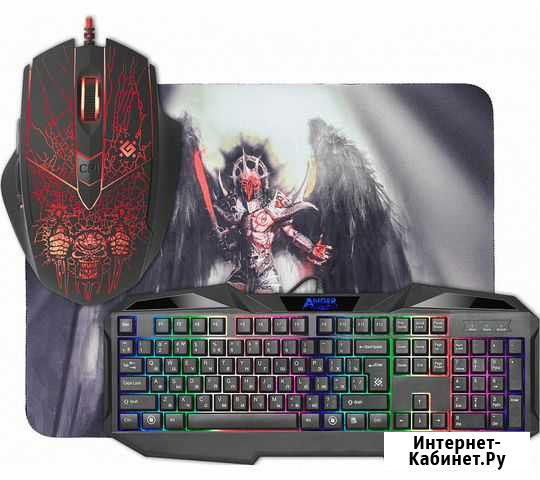 Игровой набор Defender Anger MKP-019 RU, мышь+клав Казань - изображение 1