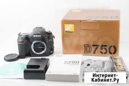 Nikon d750 body новый+ гарантия+ обмен Санкт-Петербург - изображение 1