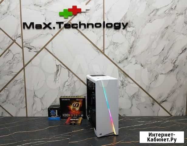 Игровой Пк Intel Core i3/8 GB/SSD+HDD/RX 580 Курск - изображение 1