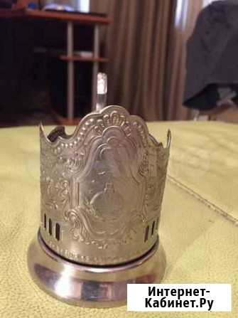 Подстаканник « Космос». СССР. 1970ые Казань - изображение 1