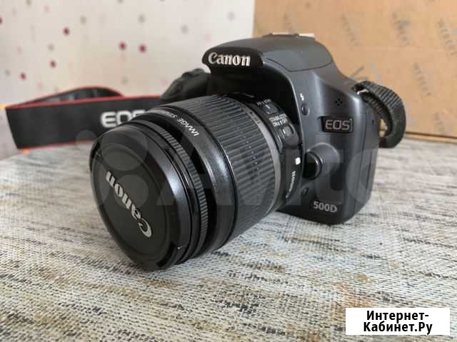 Фотоаппарат canon eos 500d. В идеальном состоянии Екатеринбург - изображение 1