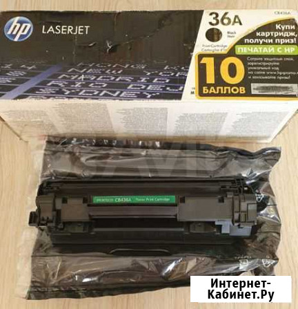 Картридж hp 36a Иркутск - изображение 1