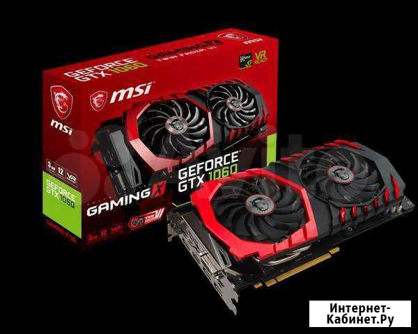 MSI gaming X GTX 1060 3GB Челябинск - изображение 1