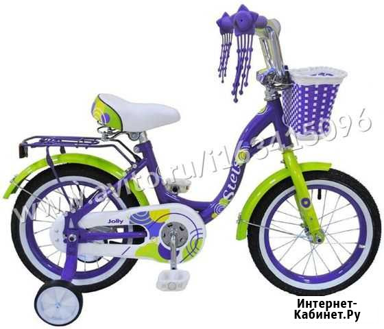 Велосипед Stels Jolly 14 фиолетовый Курск - изображение 1