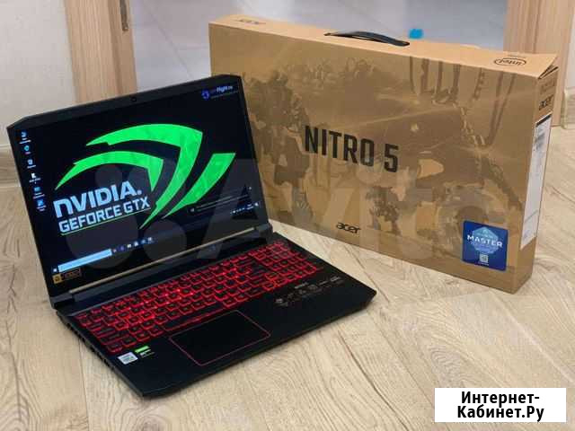 Acer Nitro 5 IPS i5-10300H/8GB/GTX1650Ti/512GB Санкт-Петербург - изображение 1