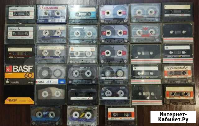 Аудиокассеты basf, Sony, Maxell, Denon Scotch Санкт-Петербург - изображение 1