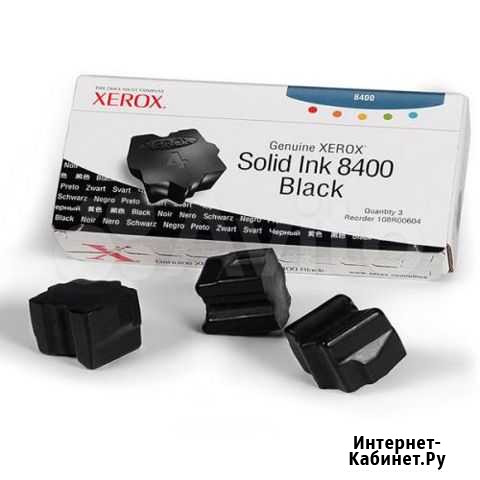 Картридж Xerox phaser 8400 108R00608, черный Новокузнецк - изображение 1