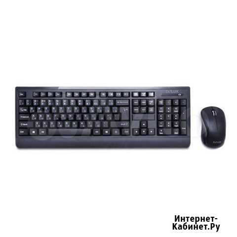 Комплект Клавиатура + Мышь Delux DLD-6091OGB Белгород - изображение 1