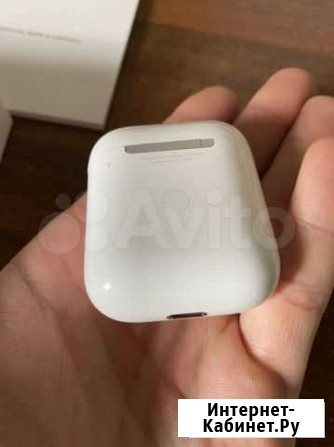 Apple airpods 2, Кейс+зарядка Челябинск - изображение 1