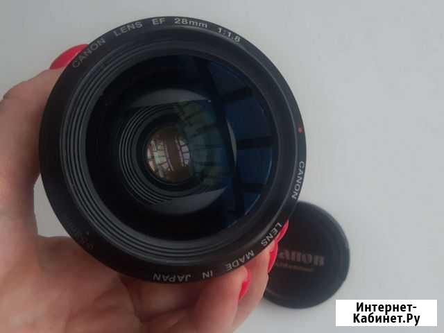 Объектив canon 28 mm f 1.8 Новосибирск - изображение 1
