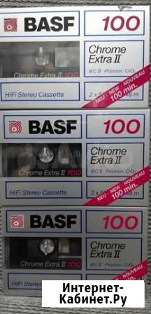 Basf -Chrome Extra ll кассета запечатанная Барнаул - изображение 1