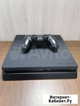 Игровая приставка Sony PS4 Slim (500Gb) б/у Прокопьевск - изображение 1