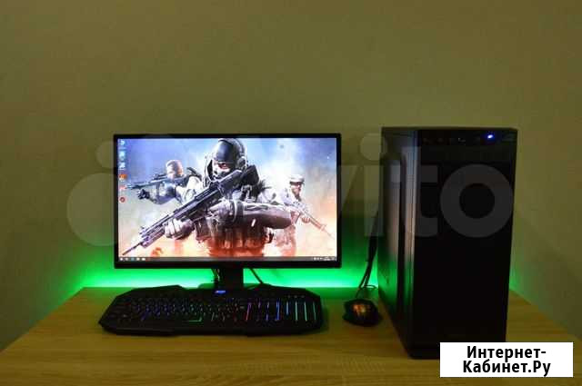 Игровой компьютер: i5-4570/8GB/GTX1050Ti/500GB Воронеж - изображение 1