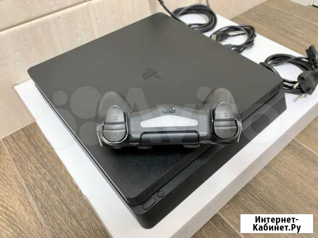 Sony playstation 4 ps4 slim 500GB в идеале Санкт-Петербург - изображение 1