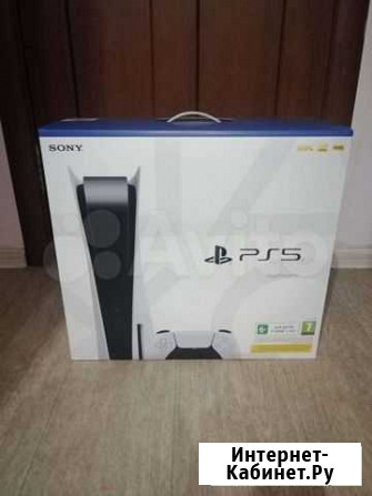 PlayStation 5 рст. новая с диском Барнаул - изображение 1