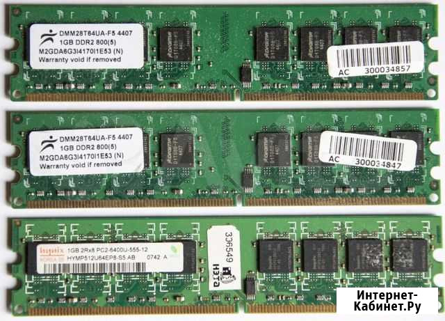 DDR2 / 1G / 800 мгц Барнаул - изображение 1