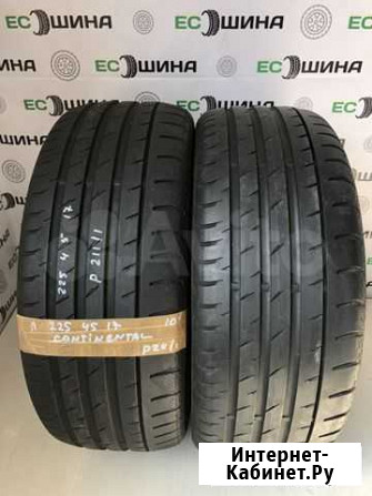 225 45 17 Continental conti sport пара шин 211/1 Ростов-на-Дону - изображение 1