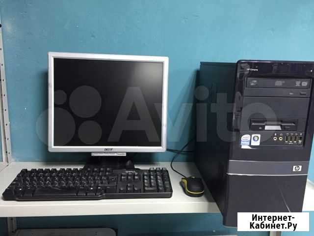 Системный блок HP+монитор+периферия Гарантия Екатеринбург - изображение 1